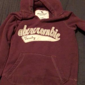 Abercrombie Maroon Hoodie